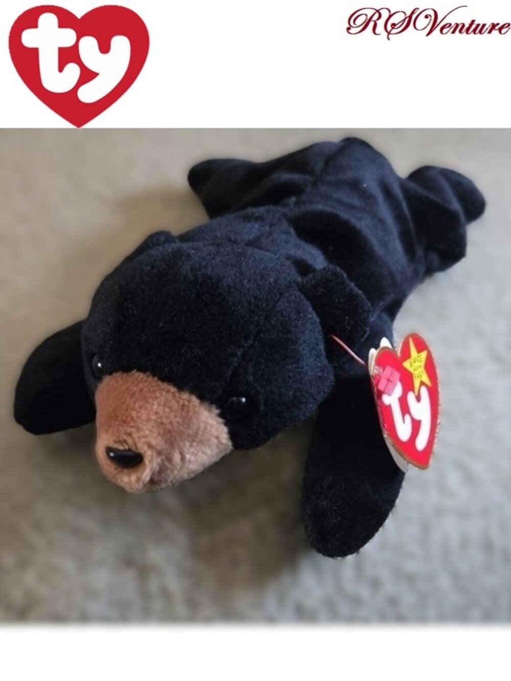 Vintage Ty Beanie Baby Blackie
